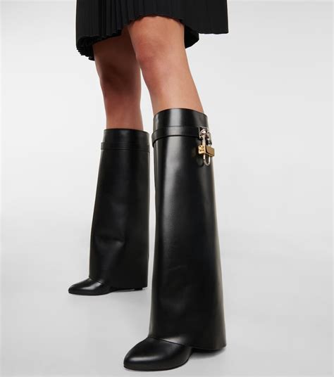 bottes shark givenchy|Givenchy shark lock boots sale.